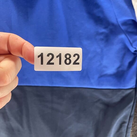 Nike Jacket Mens Extra Large Blue Cowl Neck Hoodie Sweatshirt Full Zip Casual - Picture 13 of 13